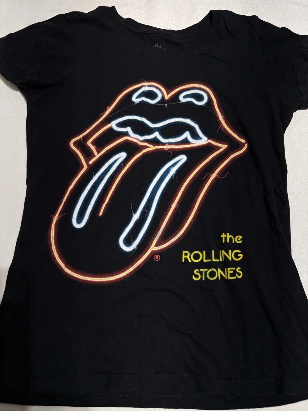 The Rolling Stones Black Tee